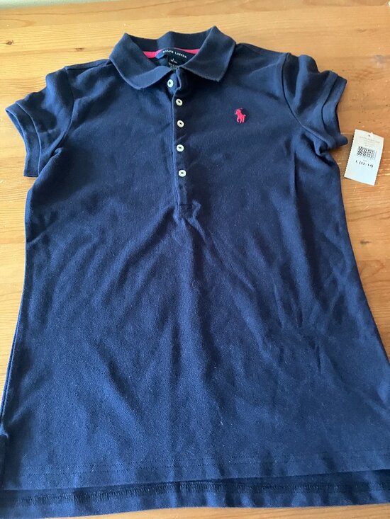 Ralph Lauren Other - RALPH LAUREN Boy's Polo Shirt Navy Blue, Short slvs, Size L (12-14), New
